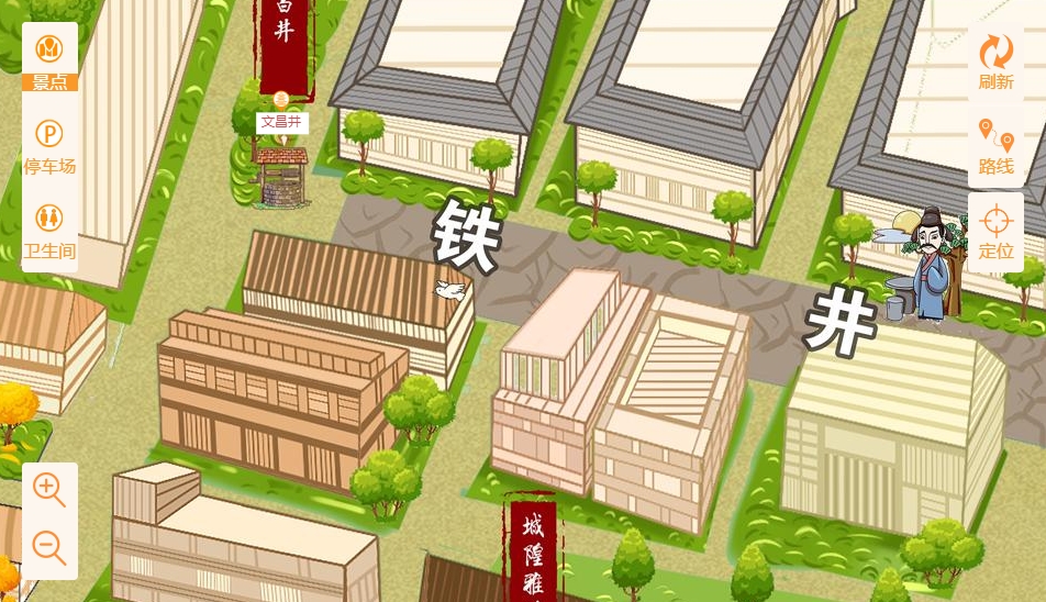 崇仁智慧景区：手绘地图与语音导览的完美融合